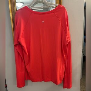 Lululemon swiftly tech long sleeve shirt, size 20